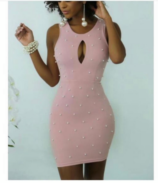 Perla pink dress